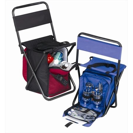 Preferred Nation Preferred Nation 7467.Red Picnic Chair with Cooler - Red 7467.Red